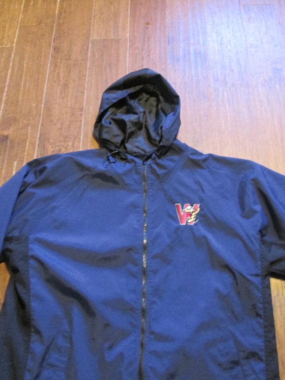 Vtg Jansport xxl  colorblock Wisconsin Timber rattler Minor league jacket
